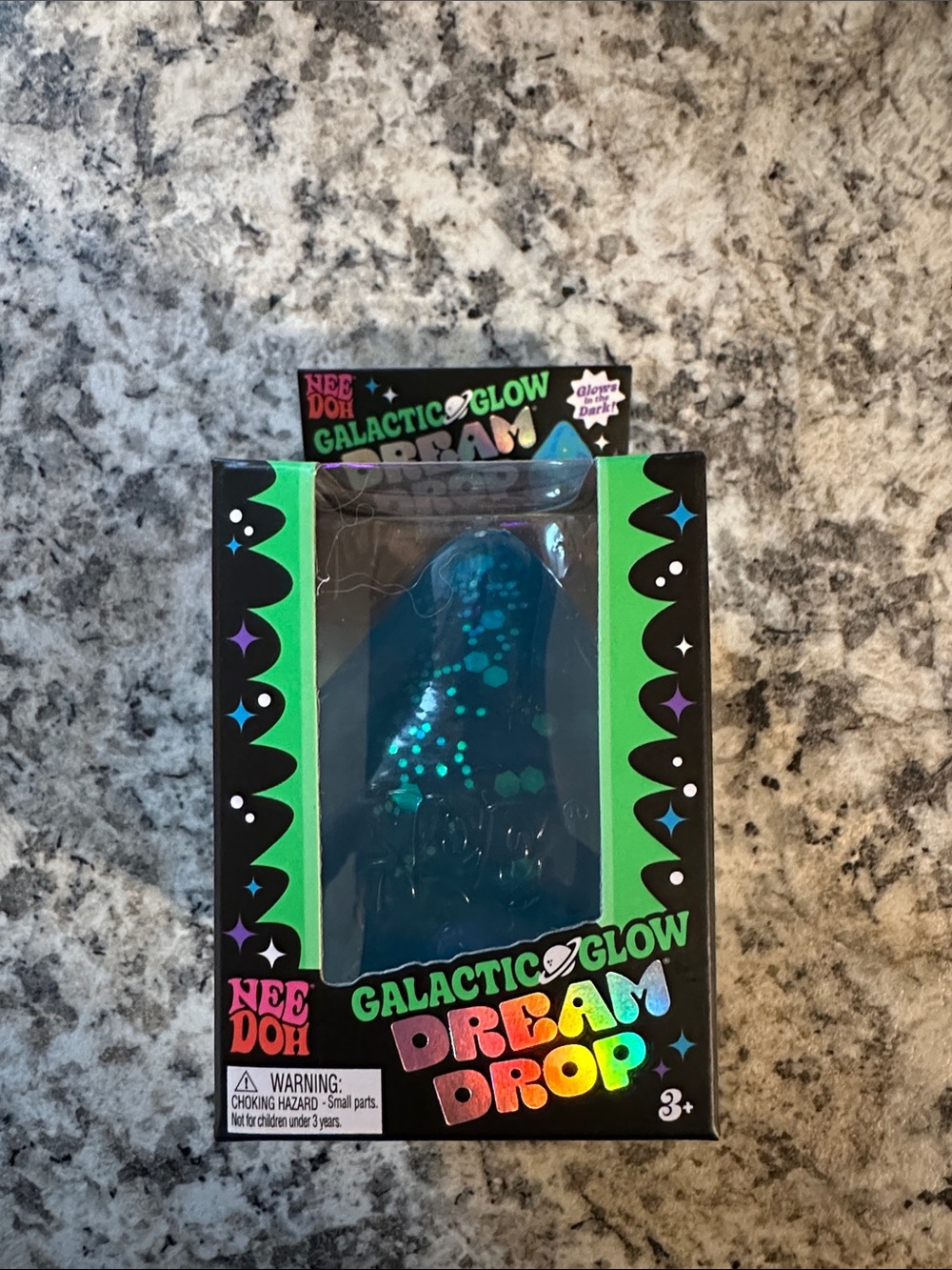 Rare Blue Galactic Glow Dream Drop - Glows in the Dark
